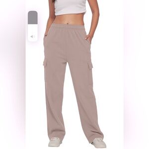 Women's Taupe Cargo Pants